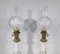 Electrified Oil Lamps, 1940s, Set of 2 5