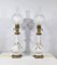 Electrified Oil Lamps, 1940s, Set of 2, Image 1