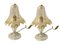 Lámparas de mesa venecianas de cristal de Murano, años 80. Juego de 2, Imagen 1