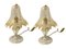 Venetian Murano Glass Table Lamps, 1980s, Set of 2 1