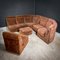 Mid-Century Modular Fabric Corner Sofa by Walter Knoll, Set of 7 1