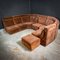 Mid-Century Modular Fabric Corner Sofa by Walter Knoll, Set of 7 6