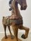 Schaukelpferd oder Karussellpferd aus Holz, 1900 4