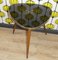 Vintage Cocktailed Noble Black Glass Table with Gold Decor, 1950s, Image 3