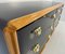 Italian Art Deco Maple, Brass and Black Lacquered Dresser by Paolo Buffa, 1940s 9