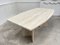 Vintage Dining Table in Travertine, 1980s 4