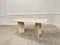 Vintage Dining Table in Travertine, 1980s 6