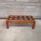 Vintage Brutalist Coffee Table in Elm attributed to Pierre Chapo, 1960s, Image 1