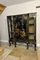 Large Antique Edwardian Chinoiserie Decorated Display Cabinet, 1900s 9