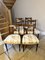 Antique George III Mahogany Dining Chairs, 1800, Set of 6 3