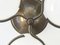 2042/3 Deckenlampe aus braunem & bronzefarbenem Metall mit sandgestrahlten Glasschirmen von Sarfatti für Arteluce, 1963 8