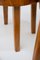 Sillas de tronco de árbol de madera tallada, Francia, años 80. Juego de 3, Imagen 12