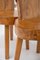 Geschnitzte Baumstammstühle aus Holz, Frankreich, 1980er, 3er Set 3