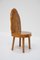 Geschnitzte Baumstammstühle aus Holz, Frankreich, 1980er, 3er Set 8