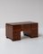 French Modernist Wooden Desk, 1970s 9