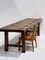 Large French Rustic Farmhouse Dining Table, Early 20th Century, Image 4