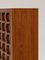 Belgian Brutalist Blonde Oak Cabinet, 1970s 6