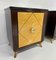French Art Deco Maple Briar, Maple and Macassar Nightstands, 1940s, Set of 2, Image 7