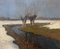 Raffaele De Grada, Paysage d'hiver, óleo sobre lienzo, enmarcado, Imagen 2
