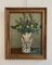 Henry Meylan, Bouquet de fleurs des champs, Oil on Canvas, Framed 1