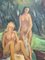 Harry Urban, Les Baigneuses et le Cygne, óleo sobre lienzo, enmarcado, Imagen 4