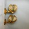 Mid-Century Portuguese Wood and Straw Wall Sconces, 1970s, Set of 2 7