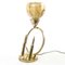 Art Deco Table Lamp with Frame, Poland, 1930s, Image 10