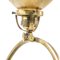 Art Deco Table Lamp with Frame, Poland, 1930s, Image 9