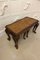 Antique Burr Walnut Nesting Tables, 1920, Set of 3 4