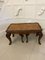 Antique Burr Walnut Nesting Tables, 1920, Set of 3 2