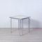 Bauhaus Square Aluminum Coffee Table, Italy, 1970s 7