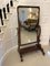 Large Antique Victorian Mahogany Cheval Mirror, 1850s 2