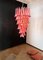 Large Italian Murano Glass Spiral Chandelier, 1990s 7