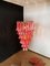 Large Italian Murano Glass Spiral Chandelier, 1990s 2