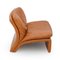 Selene Leather Chair by Adalberto Caraceni for B&T, 1970s, Image 4