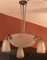 Lámpara de techo cubista francesa Art Déco de Noverdy, años 20, Imagen 1