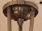 French Art Deco Cubist Ceiling Lamp from Noverdy, 1920s 8