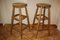 Wooden Bar Stools, Set of 2, Image 1