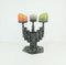 Candelabro brutalista Mid-Century de hierro, Imagen 1