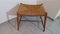 Stool in Straw and Wood, 1960s 10