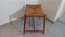 Tabouret en Paille et Bois, 1960s 7