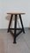 Metal and Wood Stool in the style of Rowac, 1950s-1960s 11