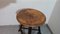 Hocker aus Metall & Holz im Rowac-Stil, 1950er-1960er 9