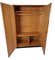 Vintage Decorated Wood Wardrobe, 1960s 10