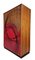 Vintage Decorated Wood Wardrobe, 1960s 6