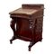 Antique English Mahogany Desk with Side Drawers, 19th Century 1
