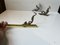 Vintage Dragon Wandhaken aus Messing, 1970er, 4 . Set 7