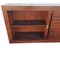 Spanisches Vintage Sideboard aus Holz mit Glastüren mit Schiebetüren 4