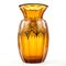 Polnische Art Deco Vase von Josephine Glassworks, 1930er 4