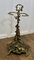 French Chasse Hunting Theme Stick Stand in Brass, 1890s 1